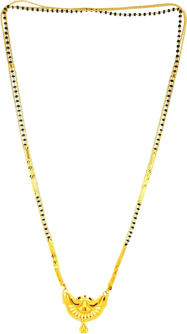 Women_gold_plated_Stylish_Mangalsutra_chain_(HAR-_KUMBH_CHANDRA_TORAN_BELT-100193)