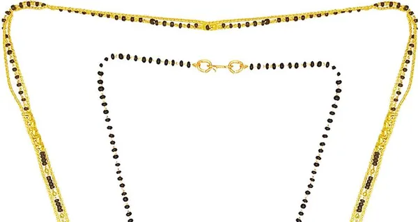 Women_gold_plated_Stylish_Mangalsutra_chain_(MS_DHINGALI_2_TORAN_LINE_BELT_100898)