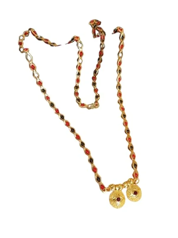 Women_gold_plated_Stylish_Mangalsutra_chain_(MS_STAR_VT_RED_BLACK_CHOKADI_100614_100)