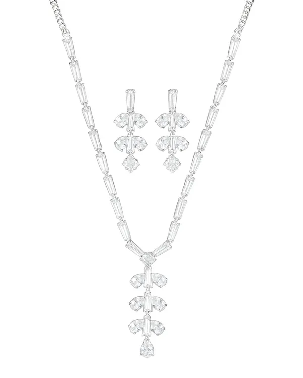 SHANKHRAJ_MALL_Women’s_Rose_Gold_Or_Silver_Butterfly_Necklace_&_Earrings_Set_|_Premium_CZ_Diamond_Look_Jewellery_|_(A343)