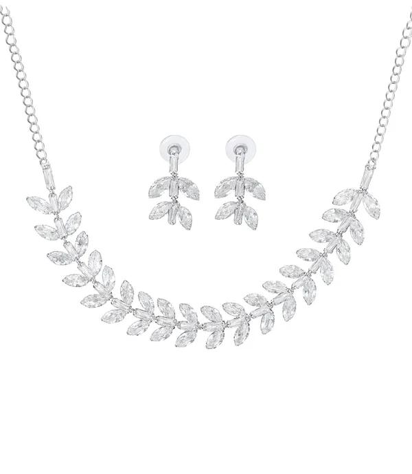 SHANKHRAJ_MALL_Women’s_Rose_Gold_Or_Silver_Butterfly_Necklace_&_Earrings_Set_|_Premium_CZ_Diamond_Look_Jewellery_|_(A340)