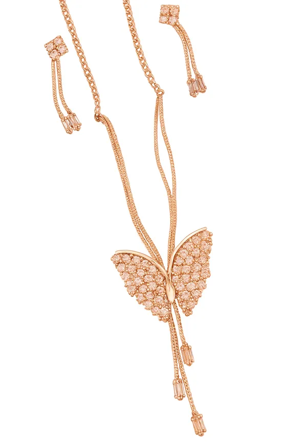 SHANKHRAJ_MALL_Women’s_Rose_Gold_Or_Silver_Butterfly_Necklace_&_Earrings_Set_|_Premium_CZ_Diamond_Look_Jewellery_|_(A298)
