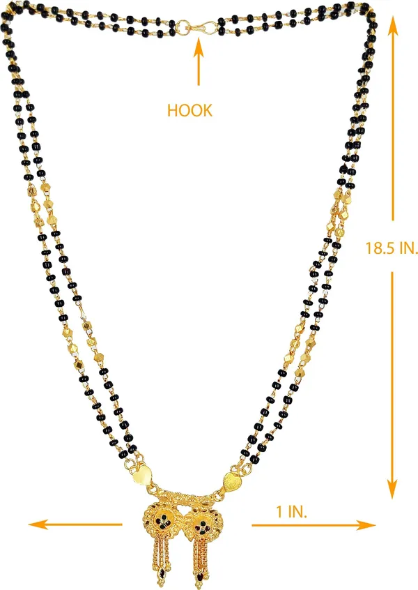 Women_gold_plated_Stylish_Mangalsutra_chain_(NL_DK-DUBAL_CHAKRA_MINA_2_SER_CHAIN_1002)