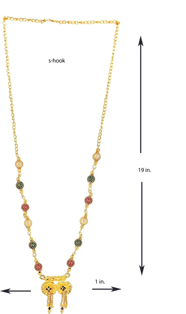 Women_gold_plated_Stylish_Mangalsutra_chain_(NL_DK-DUBAL_CHAKRA_MINA_MULTTI_MALA_1002)