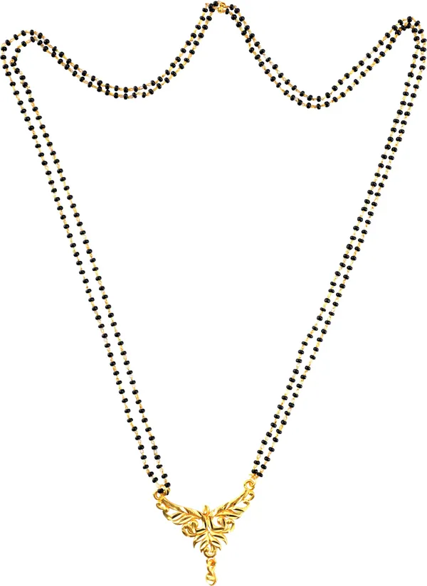Women_gold_plated_Stylish_Mangalsutra_chain_(NL_DK-MALEGAV_BLACK_BEAD-BL1_10083)