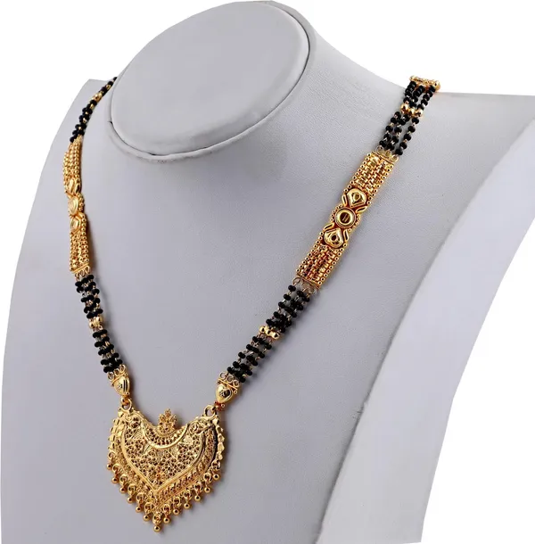 Women_gold_plated_Stylish_Mangalsutra_chain_(NL_HAR-3_LINE-DES-1-ROYAL-BL1_10070)
