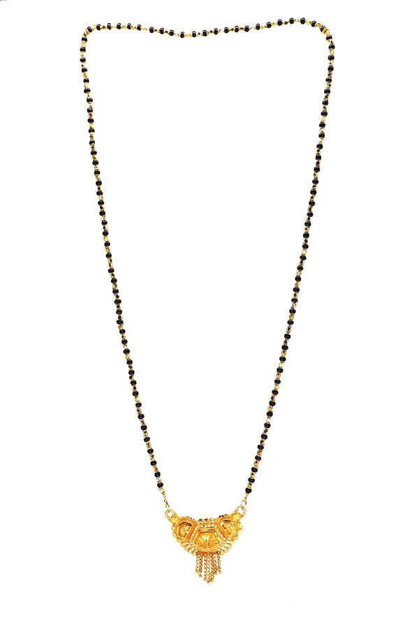 Women_gold_plated_Stylish_Mangalsutra_chain_(NL_HAR-BIG_TORAN_-MANAKA_MALA_SINGAL_100)