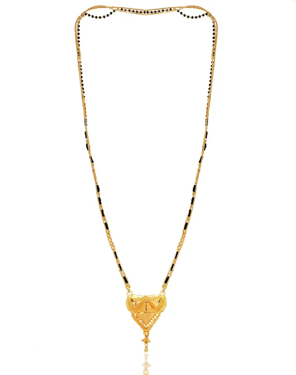 Women_gold_plated_Stylish_Mangalsutra_chain_(NL_HAR-CRISTAL_2_LINE_TORAN_BELT_100197)