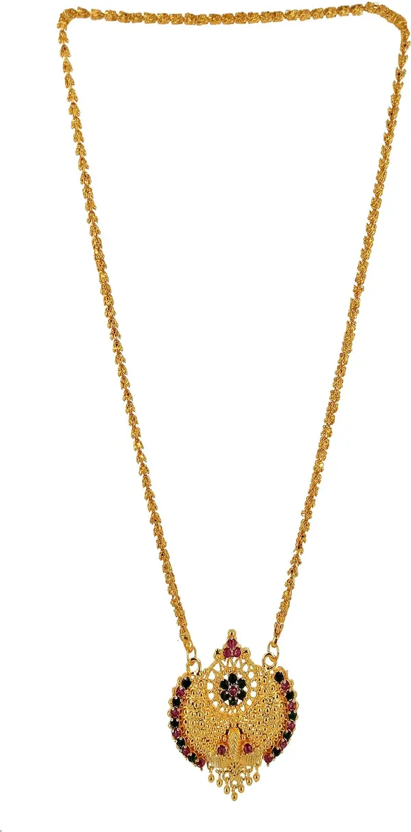 Women_gold_plated_Stylish_Mangalsutra_chain_(NL_har-chakra_meena-cm-BL1_10096)