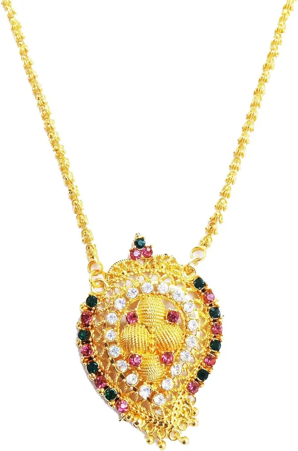 Women_gold_plated_Stylish_Mangalsutra_chain_(NL_har-mengo_meena_-cm-BL1_10099)