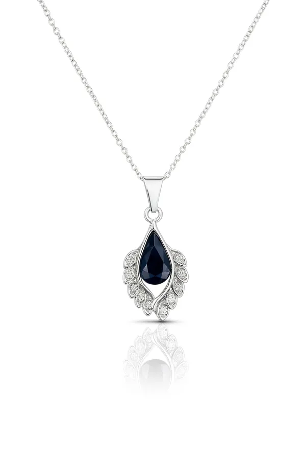 SHANKHRAJ_MALL_Pendant_Necklace_with_Chain,_Rhinestone_Accents_(CN21)