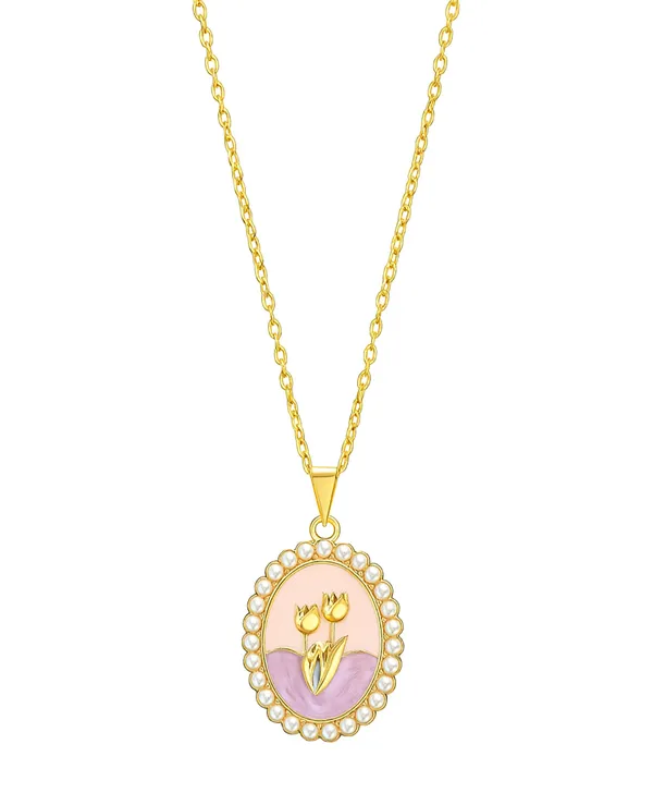 SHANKHRAJ_MALL_Women_Chain_Pendant_Necklace_|_Silver_&_Gold_Colour_Variation_(CN112)