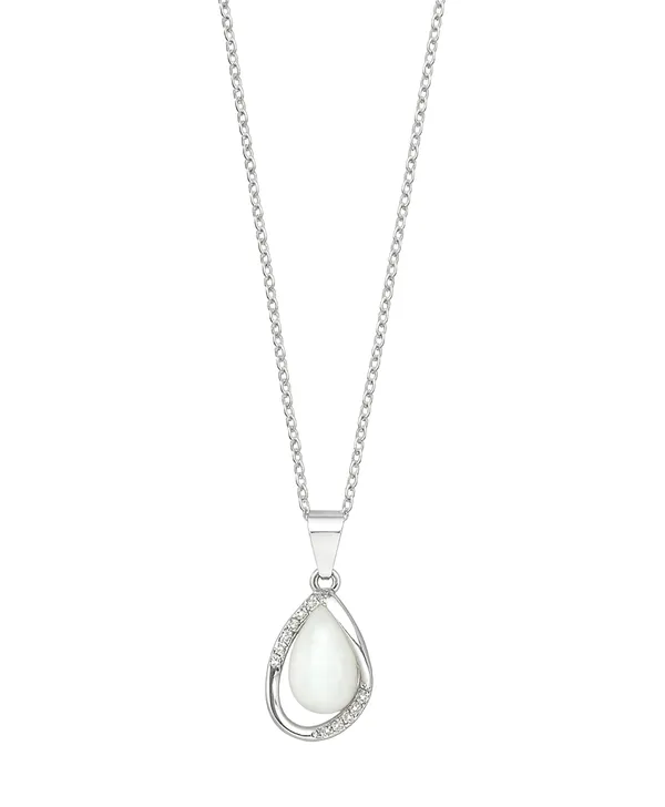 SHANKHRAJ_MALL_Women_Chain_Pendant_Necklace_|_Silver_&_Gold_Colour_Variation_(CN90)