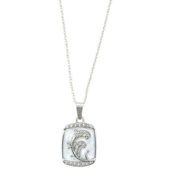 SHANKHRAJ_MALL_Women_Chain_Pendant_Necklace_|_Silver_&_Gold_Colour_Variation_(CN100)