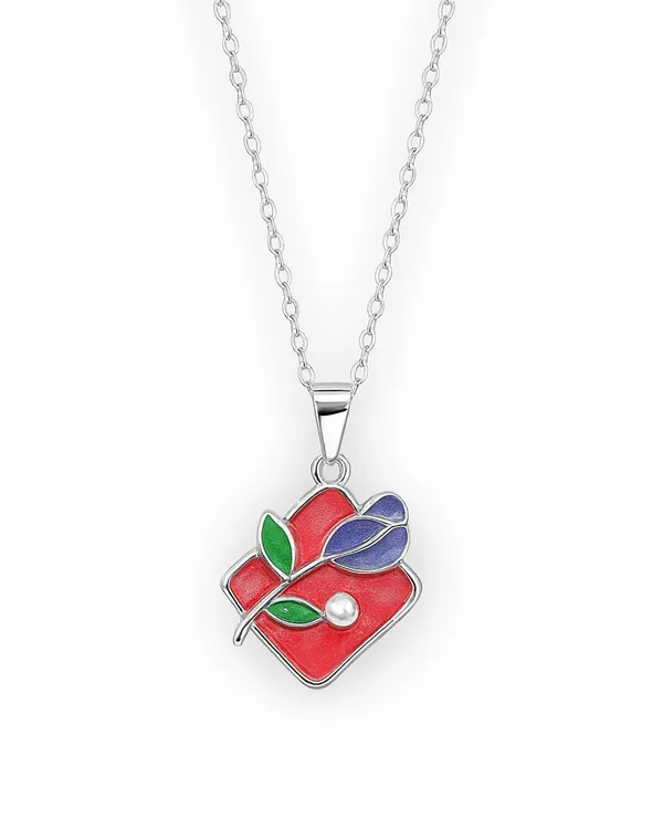 SHANKHRAJ_MALL_Women_Chain_Pendant_Necklace_|_Silver_&_Gold_Colour_Variation_(CN107)