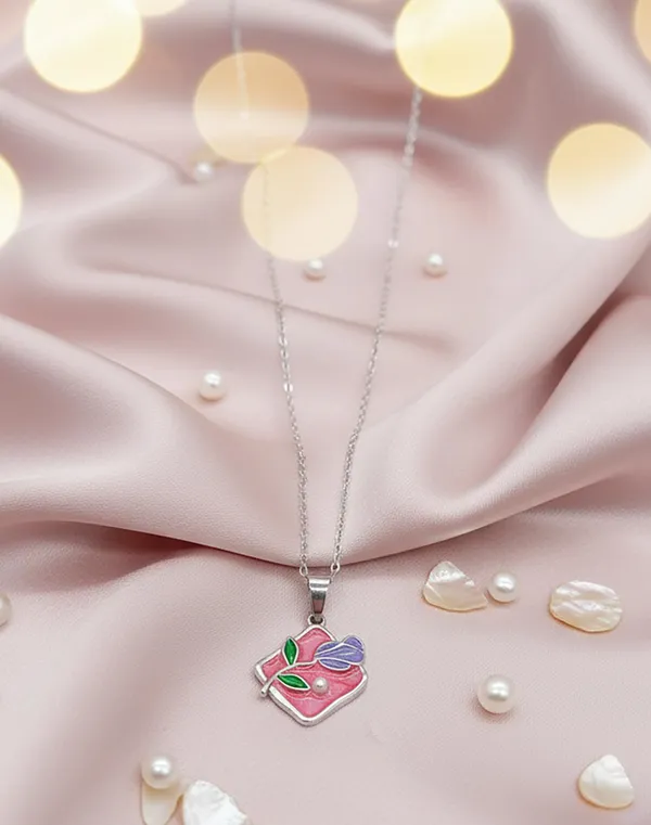 SHANKHRAJ_MALL_Women_Chain_Pendant_Necklace_|_Silver_&_Gold_Colour_Variation_(CN107)