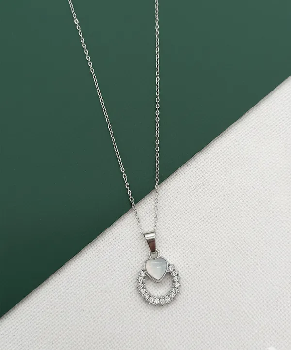 SHANKHRAJ_MALL_Women_Chain_Pendant_Necklace_|_Silver_&_Gold_Colour_Variation_(CN97)