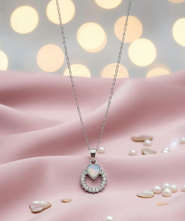 SHANKHRAJ_MALL_Women_Chain_Pendant_Necklace_|_Silver_&_Gold_Colour_Variation_(CN97)