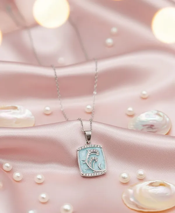 SHANKHRAJ_MALL_Women_Chain_Pendant_Necklace_|_Silver_&_Gold_Colour_Variation_(CN99)