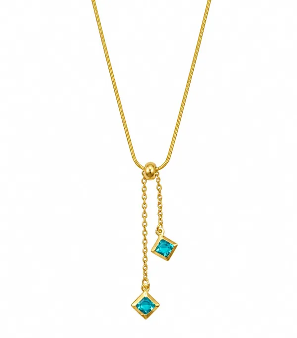 Gold_Tone_Adjustable_Drop_Pendant_Necklace_for_Women_&_Girls,_A697