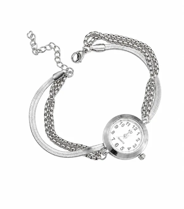 Silver_Metal_Watch_For_Women
