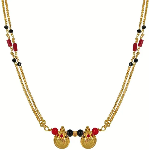 Women_gold_plated_Stylish_Mangalsutra_chain_(*HAR-_RED_B.M_ONLY_VATTI_100396)
