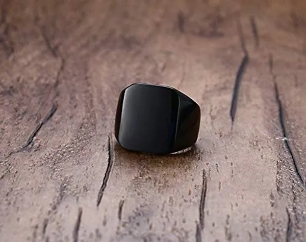 SHANKHRAJ_MALL_Mens_Jewellery_Black_Ring_For_Boys_Non_Adjustable_Finger_Rings_for_Men_and_Boys_Girls_Women_Accessories_Jewellery_for_Men_Anniversary_Unisex_Rings