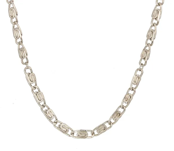 SHANKHRAJ_MALL_Men’s_Chrome_Finish_Figaro_Chain_Necklace_–_Durable_Metal,_Stylish_Jewelry_for_Men_&_Boys,_Non-Tarnish_&_Lightweight_Fashion_Accessory_(100729)