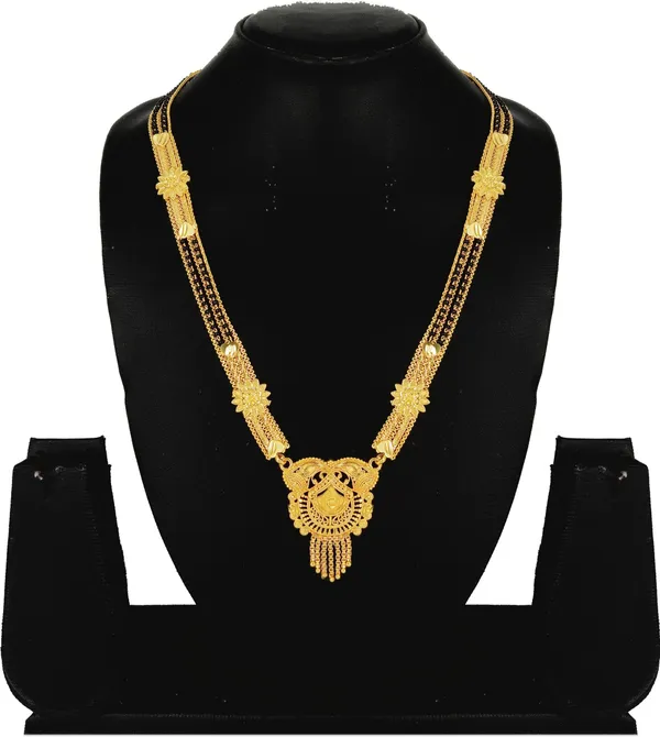 Women_gold_plated_Stylish_Mangalsutra_chain_(ms_diya_shankh_5_line_belt_100705)