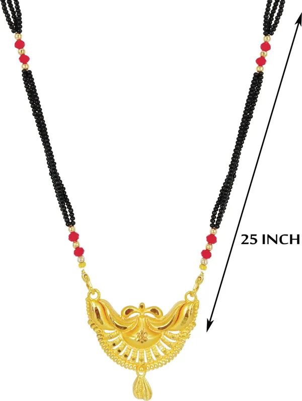 Women_gold_plated_Stylish_Mangalsutra_chain_(ms_kumbh_chandra_red_black_dori_3_line_)