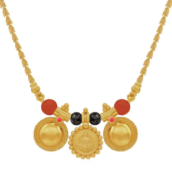 SHANKHRAJ_MALL_Traditional_Gold_Plated_Mangalsutra_with_Laxmi_Coin_&_Vatti_Pendant_Design_for_Women_|_Ethnic_Temple_Jewellery_Necklace
