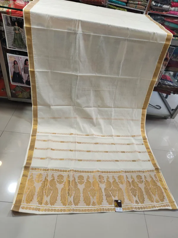 Cream_Woven_Saree_for_Women