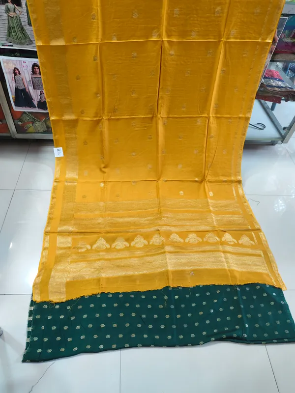 Mustard_Woven_Saree_for_Women