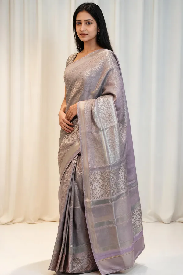 Mauve_Jacquard_Saree_For_Women