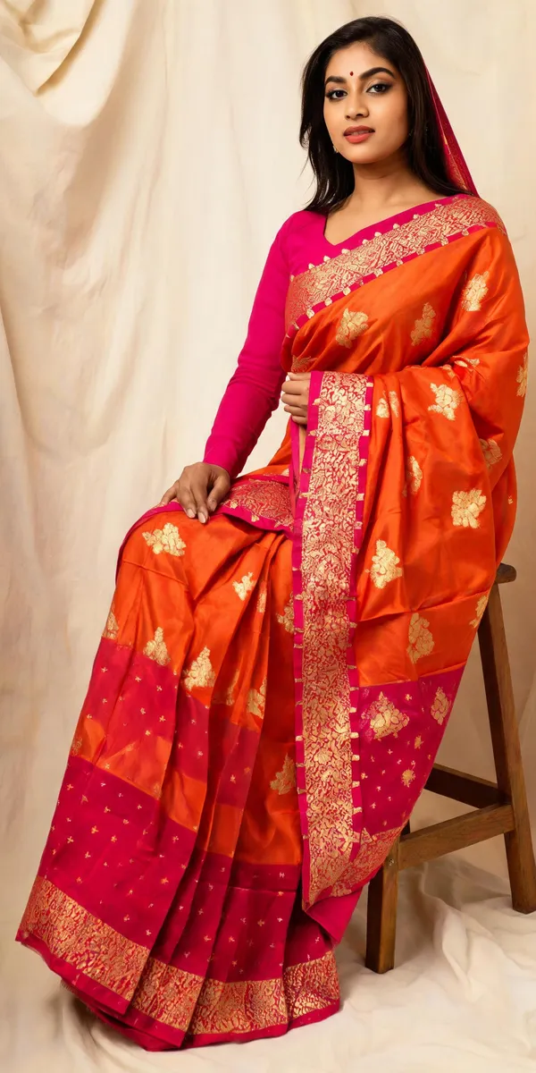 Red_Silk_Zari_Woven_Saree_For_Women
