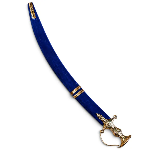 Blue_Velvet_Classic_Decorative_Kirpan_33_Inch