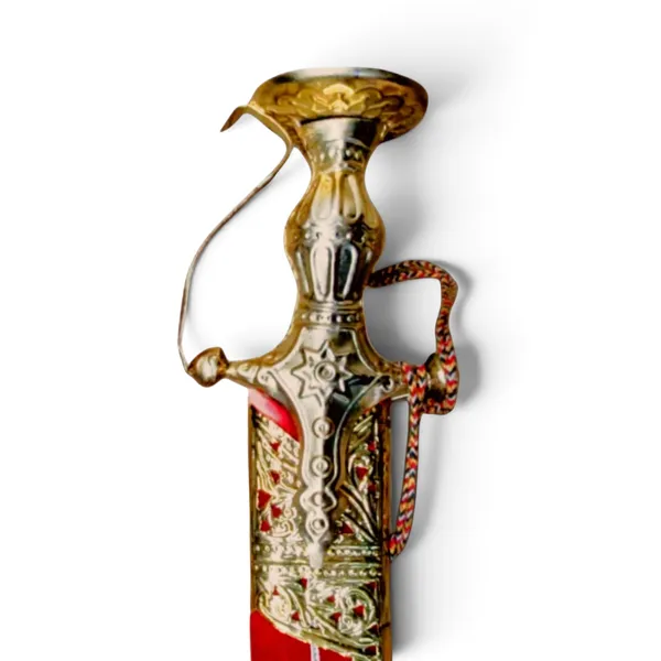 Red_Velvet_Maharaja_Decorative_Kirpan_36_Inch