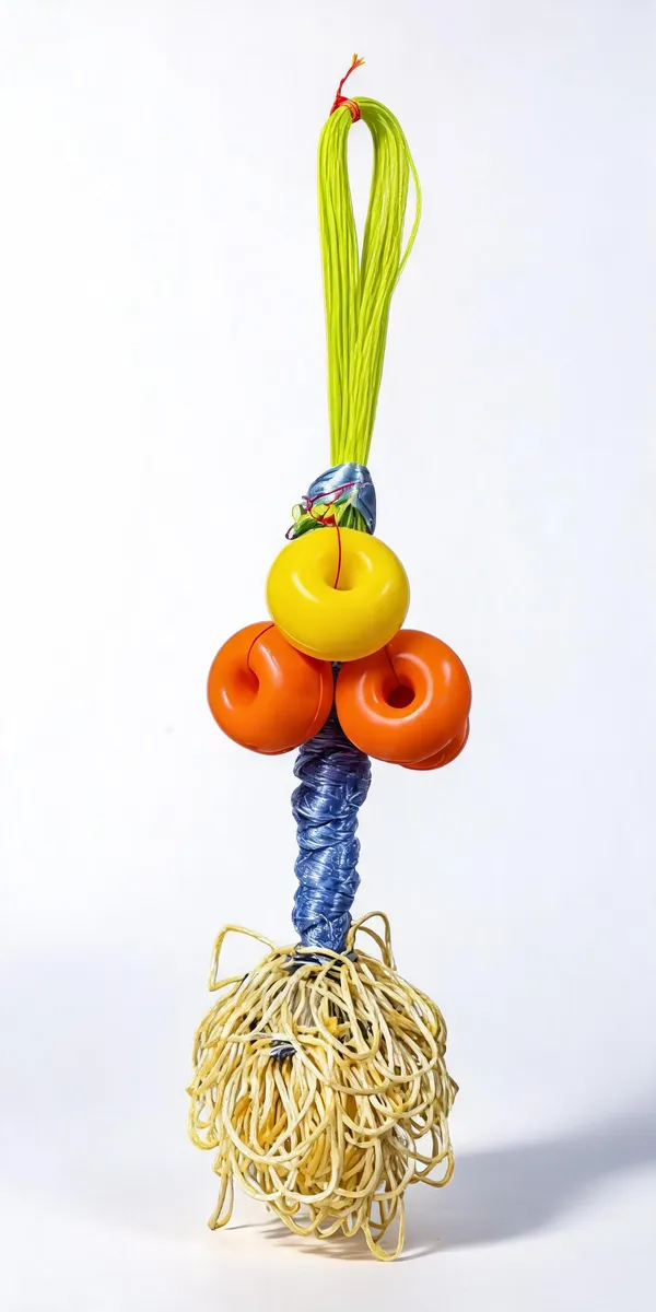 Ahmedfishnet_4_Finger_Gillnet_With_Lead_Sinker_(Malai_Suto)_(Blue_Yellow)_Fishing_Net_(Blue,_Yellow)
