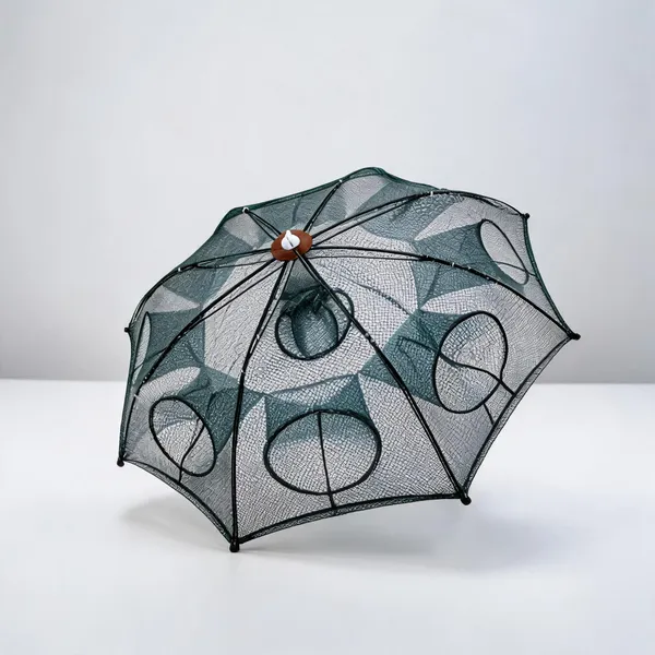 Ahmedfishingnet_Ahmed_Fishing_Net_8_Pocket_Ambrella_Fishing_Net_8_Holl_Fishing_Net_(Green)_Fishing_Net_(Green)
