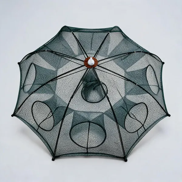 Ahmedfishingnet_Ahmed_Fishing_Net_8_Pocket_Ambrella_Fishing_Net_8_Holl_Fishing_Net_(Green)_Fishing_Net_(Green)