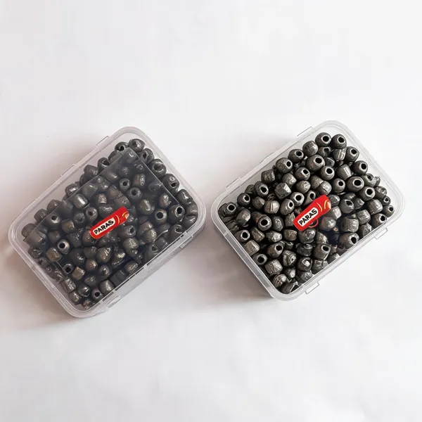 Ahmedfishnet_Zero_Size_Iron_Sinker_500Gm_Fishing_Net_(Silver)_-_Pack_of_2