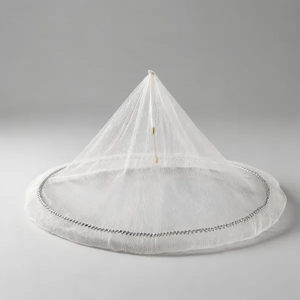 Ahmedfishnet_Cast_Fishing_Net_1+2_18Mm_Mesh_Size_Weight_4Kg_Height_12Feet_Fishing_Net_(White)