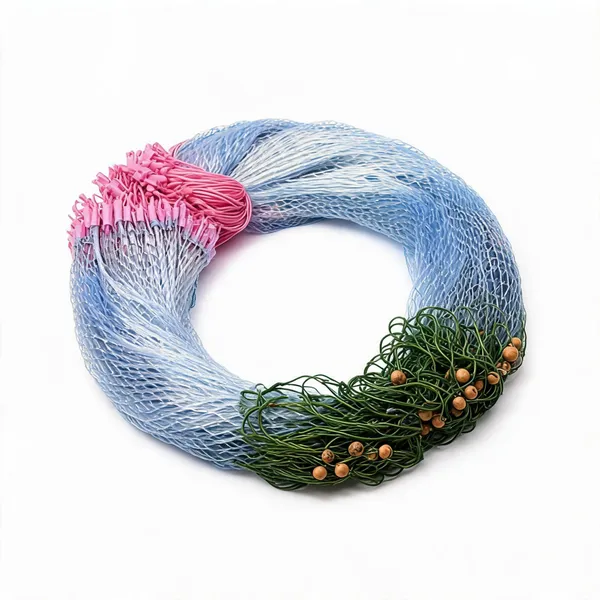 Ahmedfishnet_Half_Finger_25Mm_Mesh_Size_Height_4Feet_Gillnet_Mati_Round_Kathi_Fishing_Net_(Multicolor)