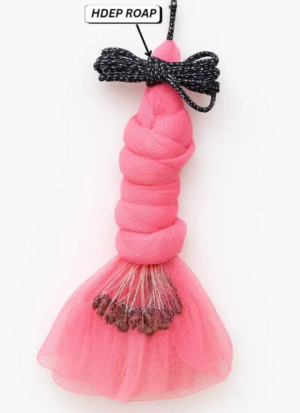 AhmedFishNet_20mm_MESH_SIZE_FISHING_CAST_NET_WEIGHT-3.5KG,_HEIGHT-13feet_(PINK)_Fishing_Net_(Pink)