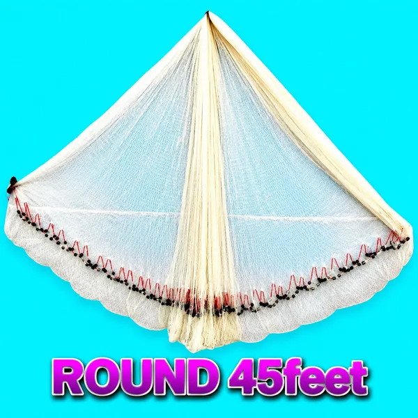 AHMEDENTERPRISE_3.5kg_10mm_cast_net_Fishing_Net_(White)