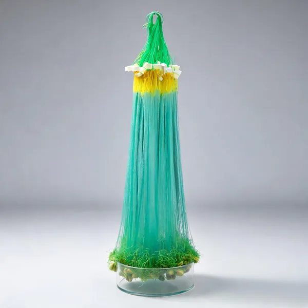 Ahmedfishingnet_Ahmed_Fishing_Net_20Mm_Half_Finger_Gillnet_Mud_Sinker(Kati_Gill_Net_Green)_Fishing_Net_(Green)
