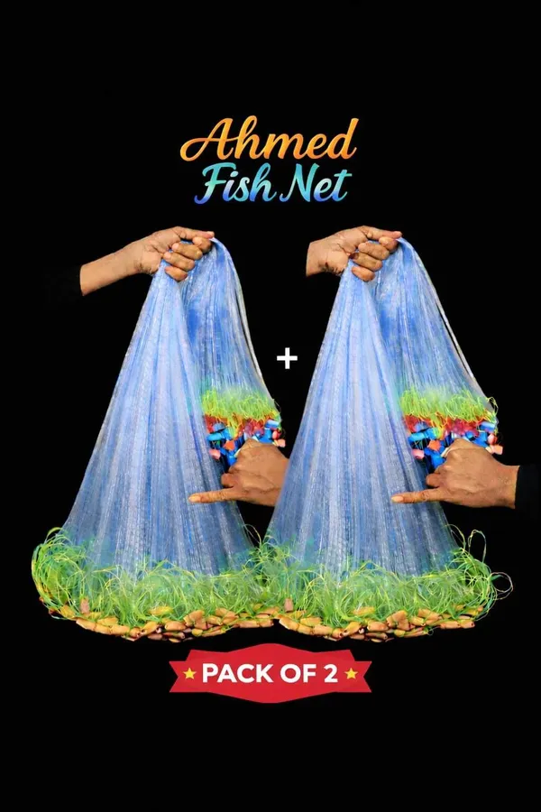 AhmedFishNet_Half_finger_18mm_mesh_size_height_3feet_Gillnet(pack_of_2)_Fishing_Net_(Multicolor)