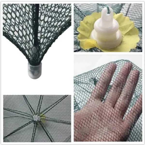 Ahmedfishingnet_Ahmed_fishing_net_8_Pocket_Ambrella_Fishing_net_8_Holl_Fishing_Net_(Green)_Fishing_Net_(Green)