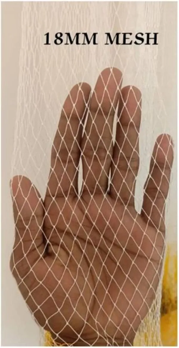 AhmedEnterprise_18mm_1+2_white+yellow_4kg_cast_net_Fishing_Net_(White,_Yellow)_Fishing_Net_(White,_Yellow)