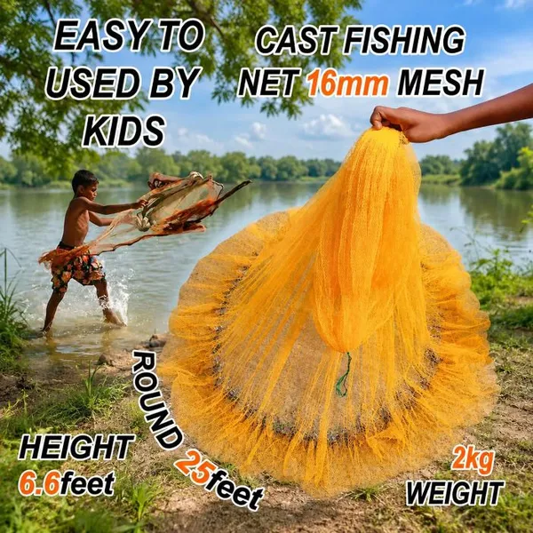 AhmedEnterprise_fishingNet_16MM_YELLOW_2KG_KIDS_NET_Fishing_Net_(Yellow)_Fishing_Net_(Yellow)